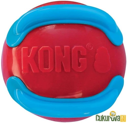 Kong Jaxx Brights Sandviç Şeklinde Köpek Oyuncağı L - 10 Cm