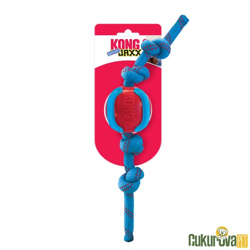 Kong Jaxx Brights İp Uzantılı Köpek Oyuncağı M Ø7 - 20 Cm