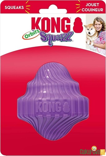 Kong Squeezz Orbitz Köpek Oyuncağı M / L - 11 Cm