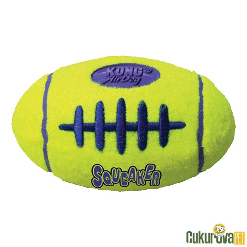 Kong Air Dog Amerikan Futbol Topu Şeklinde Kumaş Köpek Oyuncağı M - 12.5 Cm
