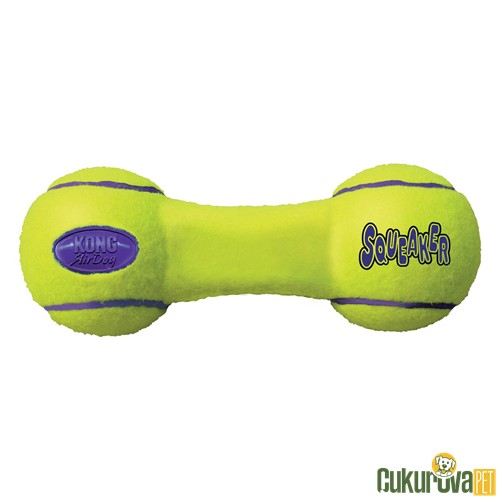 Kong Air Dog Dambıl Şeklinde Kumaş Köpek Oyuncağı M - 17 Cm