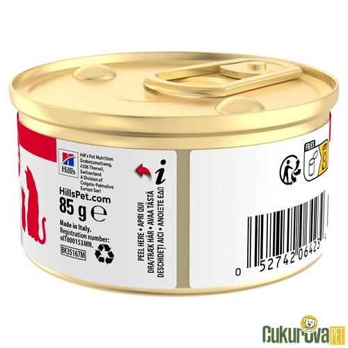 Hill's Science Plan Kitten & Mother Tavuklu ve Hindili Yavru Kedi Yaş Maması 85 Gr