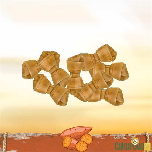 SmartBones Sweet Potato Bones Tatlı Patatesli Köpek Ödül Kemiği 8 Adet - 128 Gr