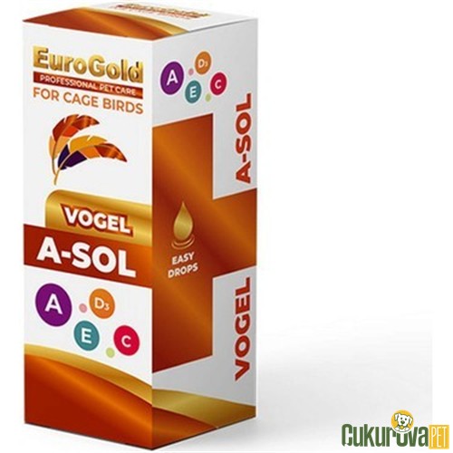 EUROGOLD VOGEL A - SOL KUŞLAR İÇİN BAĞIŞIKLIK GÜÇLENDİRİCİ DAMLA