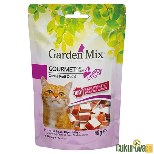 GARDENMIX GURME BALIKLI VE TAVUKLU KEDİ ÖDÜL TABLETİ 60 GR
