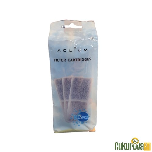 Aclium Kedi & Köpek Su Şelalesi Filtresi 3'lü