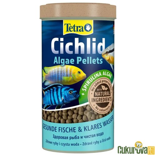 TETRA CICHLID ALGAE PELLETS 500 ML - 165 GR