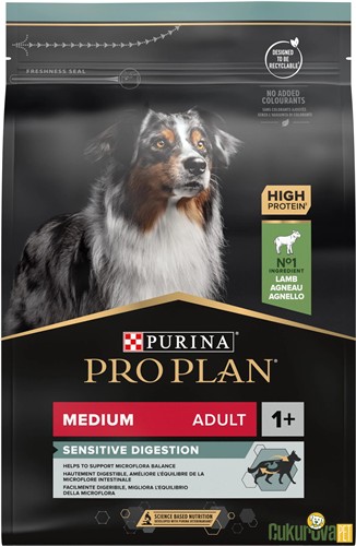Pro Plan Medium Adult Kuzu Etli Yetişkin Köpek Maması 3 Kg