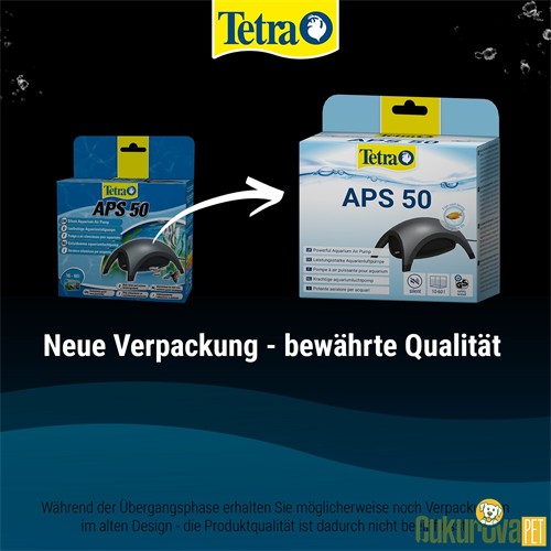 Tetra APS 50 Akvaryum Hava Motoru Siyah