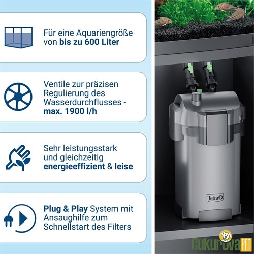 Tetra EX 1500 Plus Akvaryum Dış Filtre