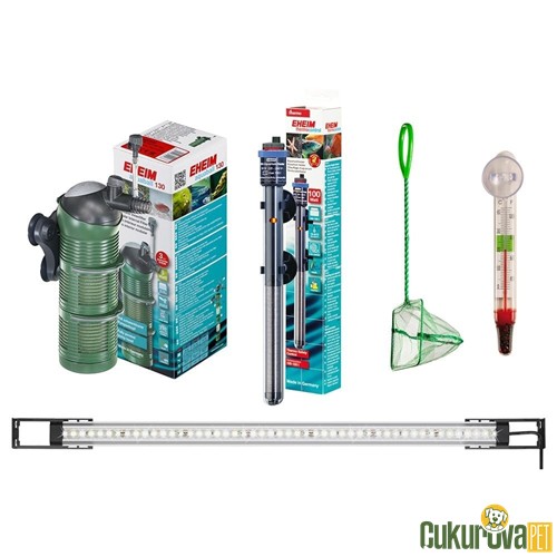 Eheim Aquapro Led 126 Akvaryum Seti Siyah - 126 L