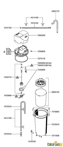 Eheim Classic 250 - 2213 - 01 Akvaryum Dış Filtre