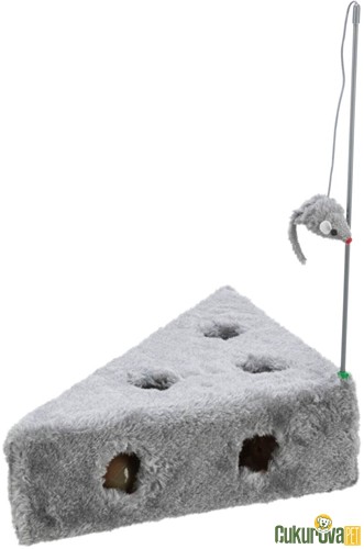 Trixie Toplu ve Peluş Fareli Kedi Oltası 36 x 8 x 26 Cm