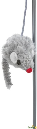 Trixie Toplu ve Peluş Fareli Kedi Oltası 36 x 8 x 26 Cm