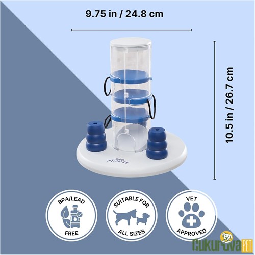 Trixie Katlı Kule Zeka Eği̇ti̇m Köpek Oyuncağı 25 x 33 x 25 Cm
