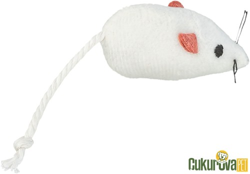 Trixie Kedi Otlu Peluş Fare Kedi Oyuncağı Karışık Renkli 5 Cm - 1 Adet