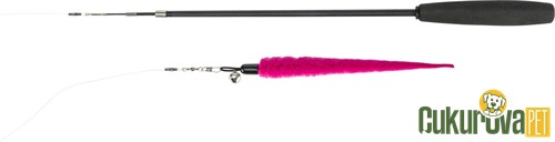 Trixie Teleskopik Zilli Kedi Oltası Karışık Renkli 38 - 98 Cm