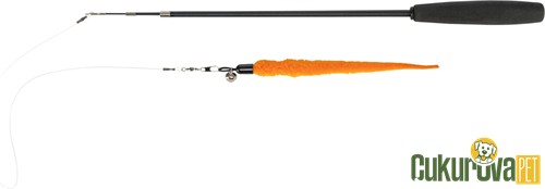 Trixie Teleskopik Zilli Kedi Oltası Karışık Renkli 38 - 98 Cm