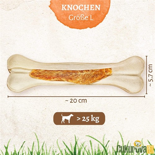 8 In 1 Delights Chicken Bone Strong Tavuklu Köpek Ödül Kemiği L / 130 Gr