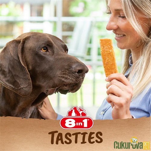 8 In 1 Tasties Chicken Fillets Tavuk Filetolu Köpek Ödül Maması 85 Gr