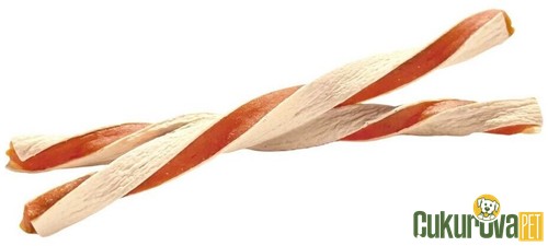 8 In 1 Tasties Twisters Tavuklu ve Balıklı Köpek Ödül Çubuğu 85 Gr