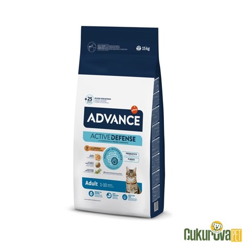 ADVANCE TAVUKLU YETİŞKİN KEDİ MAMASI 15 KG