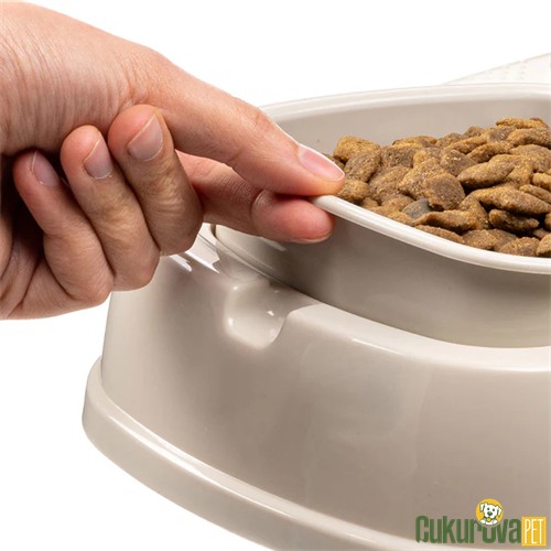 Ferplast Tota 2 Kedi & Köpek Mama Ve Su Kabı Şişeli 600 Ml / 33 x 20.5 x 21.5 Cm