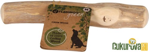 Flamingo Java Çubuklu Çiğneme Tahtası Köpek Oyuncağı M - Açık Kahverengi