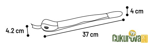 Flamingo Sissco Yılan Peluş Kedi Oyuncağı Karışık Renki 37 Cm