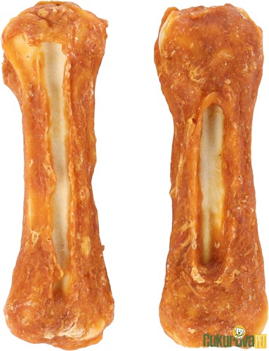 Flamingo R'Hide Pressed Bones Tavuklu Köpek Ödül Kemiği 2 Adet - 15 Cm