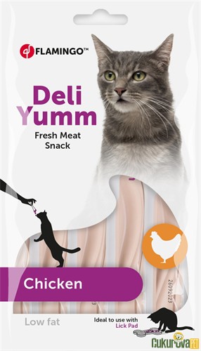 FLAMINGO DELİ YUMM TAVUKLU KREMA KEDİ ÖDÜL MAMASI 14 GR - 5'Lİ 