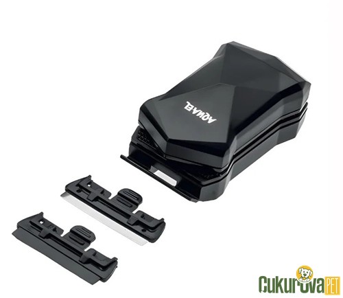 Aquael 2 In1 Floating Mıknatıslı Kazıyıcılı Cam Sileceği L - 10 Mm