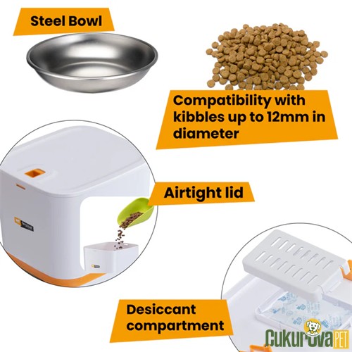 Ferplast Risto Pet Smart Akıllı Otomatik Mama Kabı