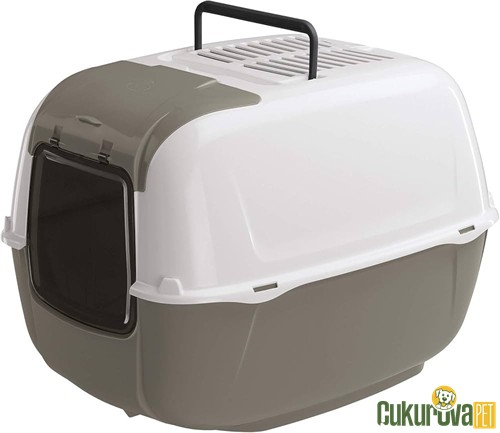 FERPLAST PRIMA CABRIO KAPALI KEDİ TUVALETİ 