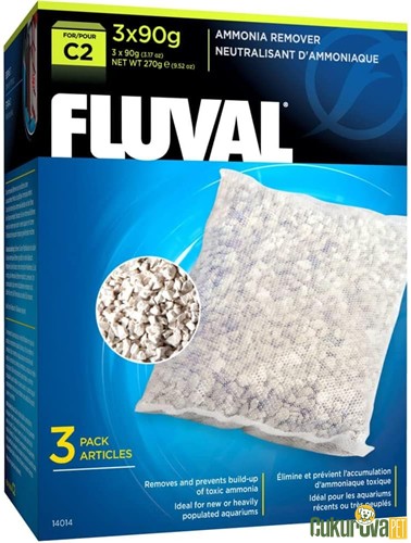 FLUVAL C 2 AMONYAK GİDERİCİ 3 x 90 GR