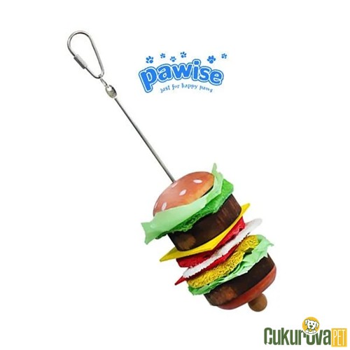 PAWISE HAMBURGER ŞEKİLLİ KUŞ OYUNCAĞI 