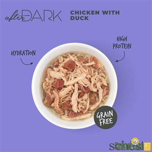 Schesir After Dark Tavuklu ve Ördekli Yetişkin Kedi Yaş Maması 80 Gr