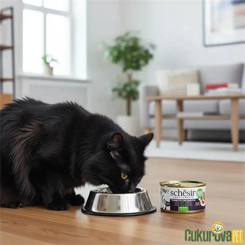 Schesir Complements In Jelly Ton Balıklı ve Sinarit Balıklı Yetişkin Kedi Yaş Maması 70 Gr