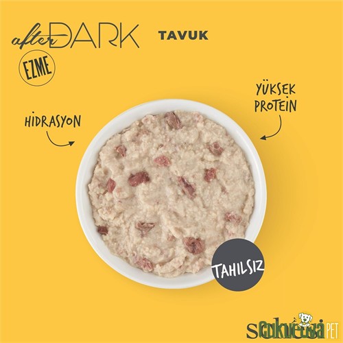 Schesir After Dark Pate Tavuklu Yetişkin Kedi Yaş Maması 80 Gr