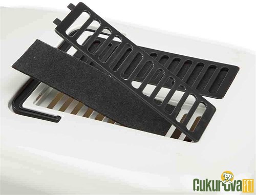 Ferplast Home Magix Kapalı Kedi Tuvaleti Kırmızı - Beyaz 55 x 45 x 41 Cm