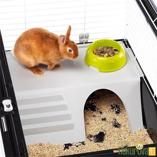 Ferplast Casita 100 Tavşan Kafesi 96 x 57 x 56 Cm