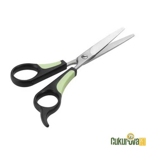FERPLAST GRO UZUN TÜYLÜ KEDİ VE KÖPEK İÇİN TRAŞ MAKASI 