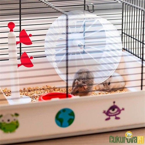 Ferplast Cricetti 9 Space Kemirgen Kafesi 46 x 29.5 x 22.5 Cm