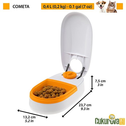 Ferplast Cometa Bowl Zaman Ayarlı Kedi & Köpek Mama Kabı 400 Ml