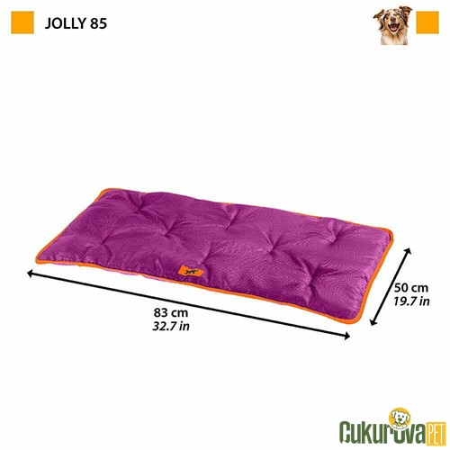 Ferplast Jolly 85 Su Geçirmez Kedi & Köpek Minderi Gri - 83 x 50 Cm