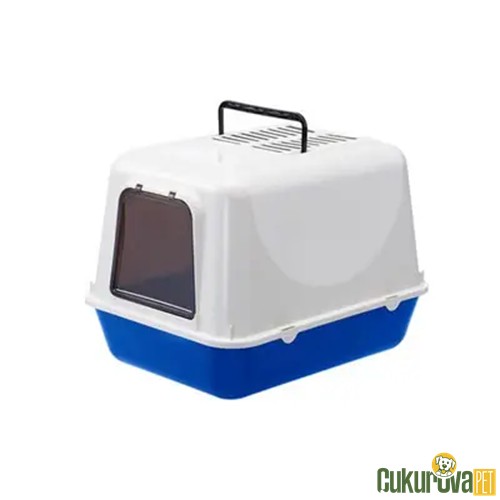 Ferplast Clear Cat 20 Kapalı Kedi Tuvaleti Karışık Renkli 52.5 x 39.5 x 38 Cm