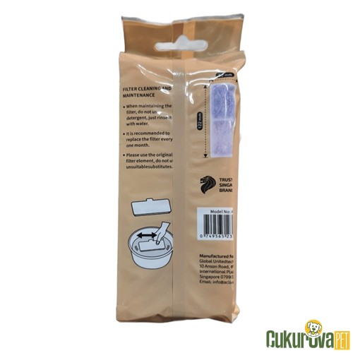 Aclium Kedi & Köpek Su Şelalesi Filtresi 5'li