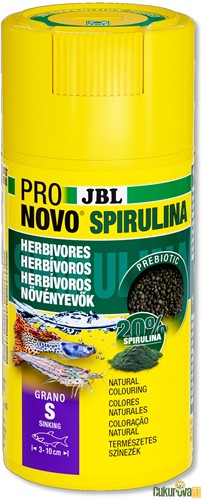 JBL PRONOVO SPIRULINA GRANO GRANÜL YEM S - 100 ML 
