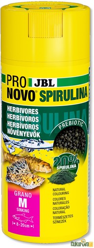 JBL PRONOVO SPIRULINA GRANO GRANÜL YEM M - 250 ML