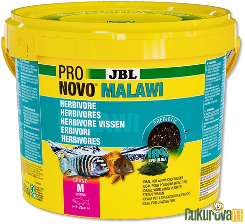 JBL PRONOVO MALAWI GRANO GRANÜL YEM M - 5.5 L